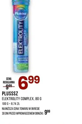 Elektrolity Complex Plusssz promocja w Drogerie Natura