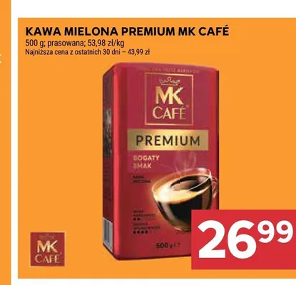 Kawa mielona Premium MK Café promocja w Stokrotka