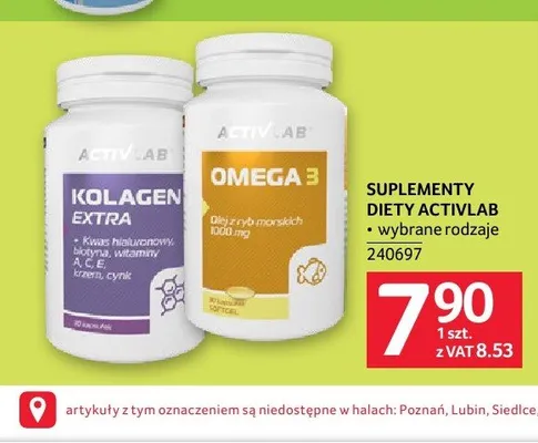 Suplement diety Kolagen Extra ACTIVLAB promocja w Selgros