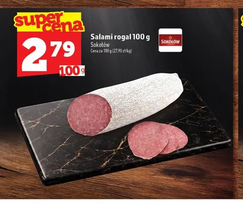 Salami rogal Sokołów promocja w TOPAZ