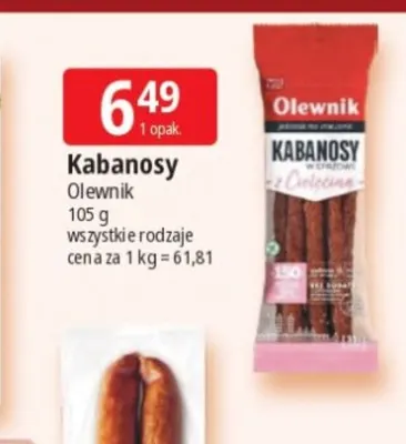 Kabanosy Olewnik promocja w Leclerc
