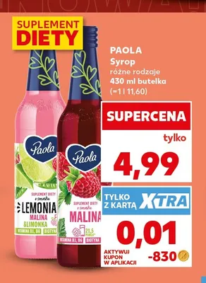 Syrop Paola Malina promocja w Kaufland