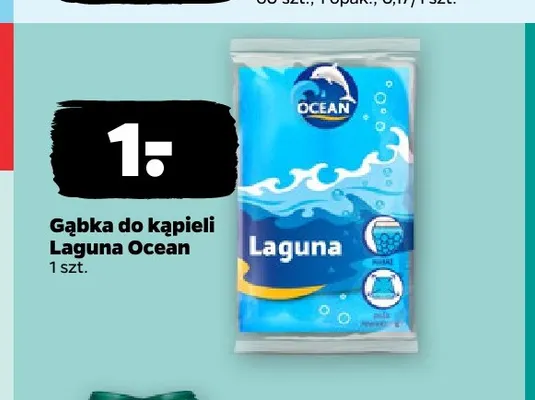 Gąbka do kąpieli Laguna Ocean promocja w Netto