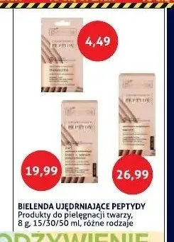 Krem do twarzy Bielenda Ujędrniające Peptydy promocja w Blue Stop