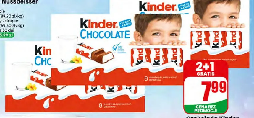 Czekolada Wedel promocja w Dino