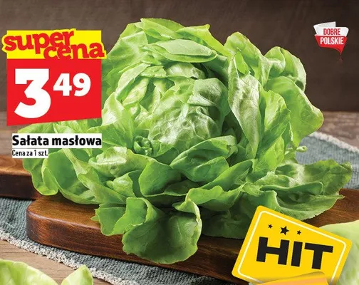 Sałata masłowa promocja w TOPAZ