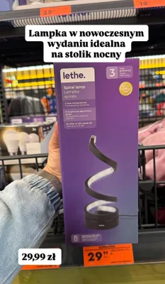 Lampka spirala Lethe promocja