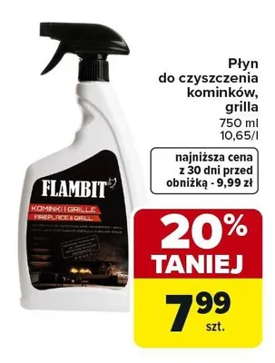Płyn do czyszczenia kominków, grilla promocja w Carrefour