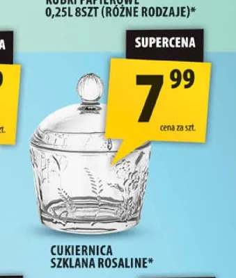Cukiernica szklana Rosaline promocja w Arhelan