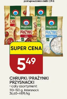 Chrupki Prażynki Przysnacki promocja w Chata Polska