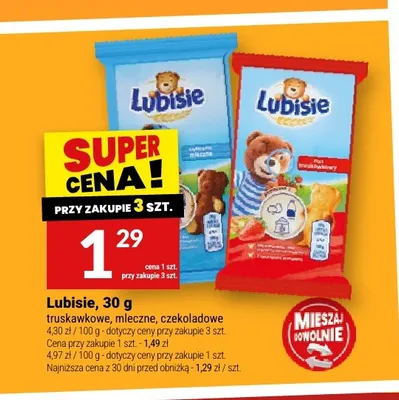 Ciastko Lubisie truskawkowe promocja w Twój Market