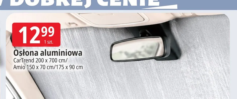 Osłona aluminiowa Amio 150x70 cm promocja w Leclerc