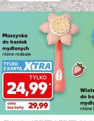 Maszynka do baniek mydlanych promocja w Dzień Dziecka