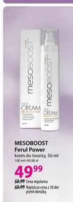 Krem do twarzy Mesoboost Ferul Power promocja w Hebe