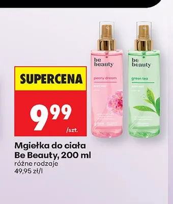 Mgiełka do ciała Be Beauty Peony Dream promocja w Biedronka