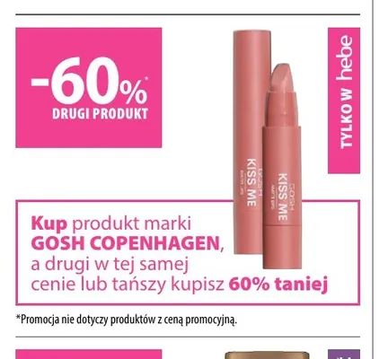 Produkty marki GOSH Copenhagen promocja w Hebe