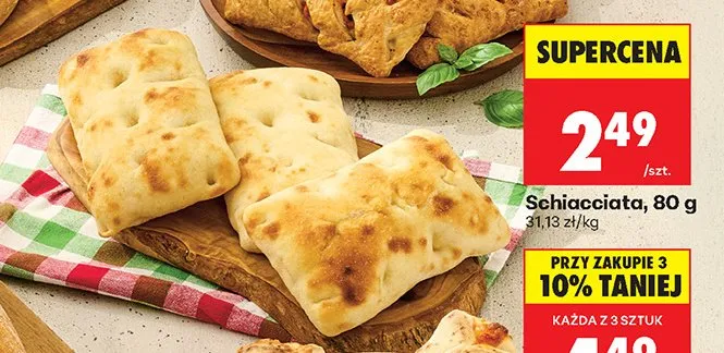 Schiacciata promocja w Biedronka