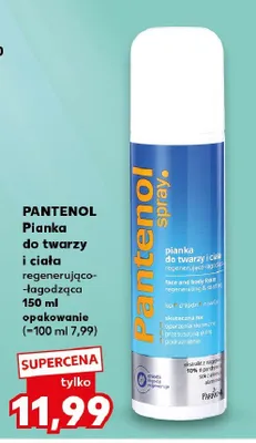 Pianka do twarzy i ciała regenerująco-łagodząca promocja w Kaufland