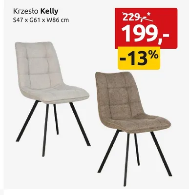 Krzesło Kelly promocja w Black Red White