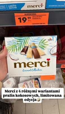 Czekoladki Coconut Collection, limitowana edycja promocja w Biedronka