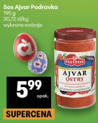 Sos Ajvar Podravka promocja w Delikatesy Centrum