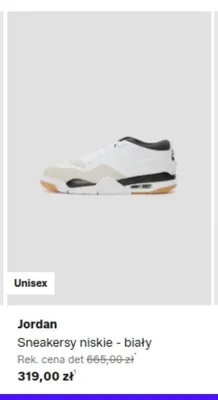 Sneakersy niskie Jordan biały promocja w Lounge by Zalando