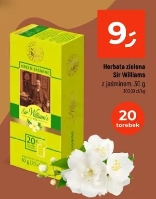Herbata zielona Sir Williams z jaśminem promocja w Dealz