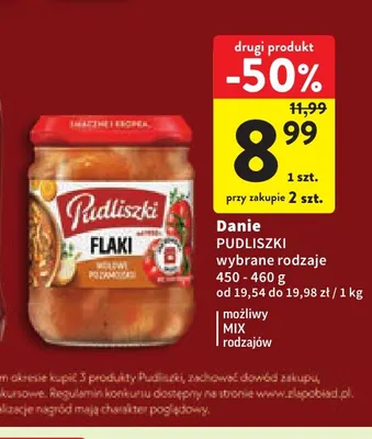 Danie Pudliszki promocja w Intermarche