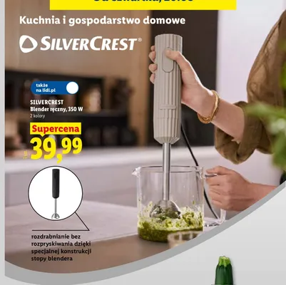 Blender ręczny Silvercrest promocja w Lidl