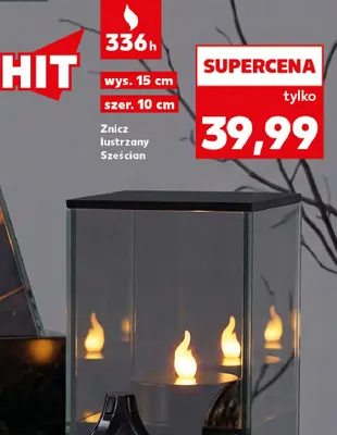 Znicz lustrzany Sześcian promocja w Kaufland