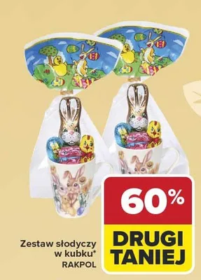 Zestaw słodyczy w kubku promocja w Carrefour