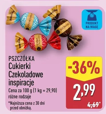 Cukierki czekoladowe inspiracje różne rodzaje promocja w Aldi