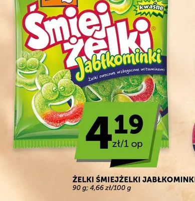 Żelki Śmiejżelki Jabłkominki Nimm2 promocja w Euro Sklep