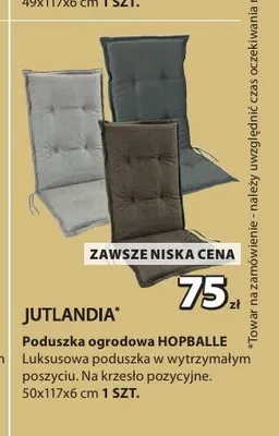 Poduszka ogrodowa Jutlandia HOPBALLE promocja w Jysk