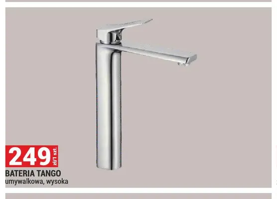 Bateria umywalkowa wysoka Tango promocja w Merkury Market