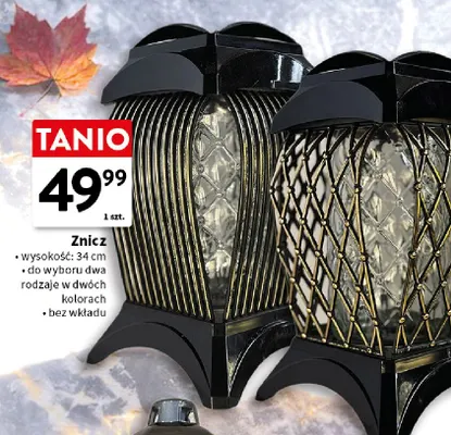 Znicz 34 cm promocja w Intermarche