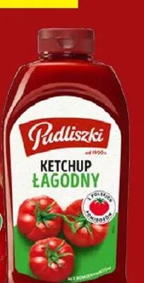 Ketchup łagodny Pudliszki promocja w Lidl