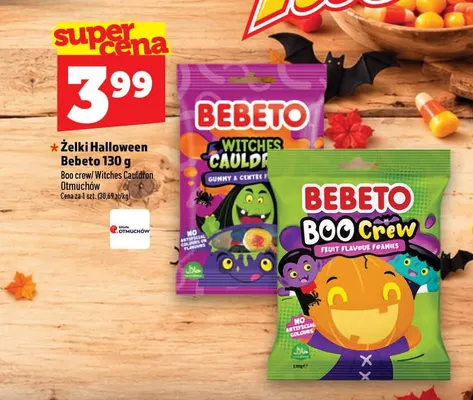 Żelki Halloween Witches Cauldron Bebeto promocja w TOPAZ