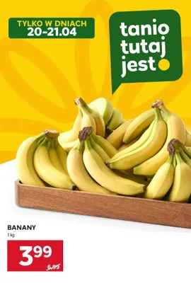 Banany promocja w Stokrotka