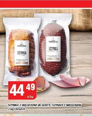 Szynka z wędzarni Olewnik promocja w Chorten