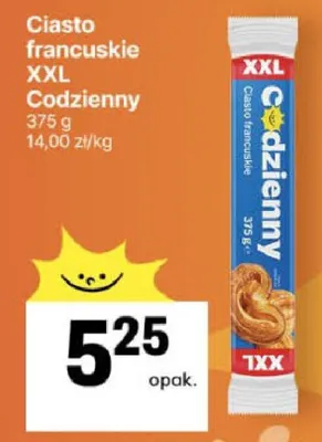 Ciasto francuskie XXL promocja w Delikatesy Centrum