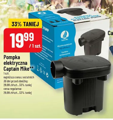 Pompka elektryczna Captain Mike promocja w POLOmarket