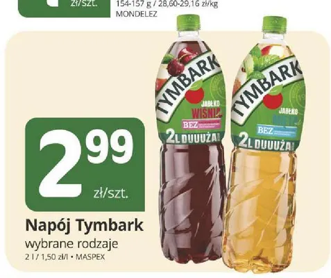Napój Tymbark Jabłko Wiśnia promocja w Marketvita