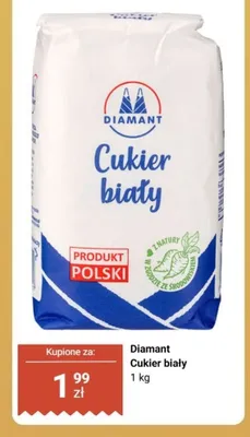 Cukier biały Diamant promocja w Biedronka
