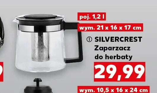 Zaparzacz do herbaty Silvercrest promocja w Kaufland