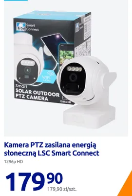 Kamera Ptz zasilana energią słoneczną Lsc Smart Connect promocja w Action