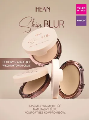 Puder kompaktowy Hean Skin Blur Soft Compact Powder promocja w Hebe
