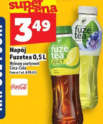 Napój fuzetea promocja w TOPAZ