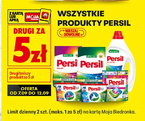 Produkty Persil promocja w Biedronka