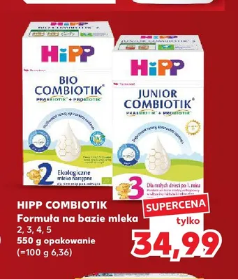 Formuła na bazie mleka 4 HiPP Combiotik promocja w Kaufland
